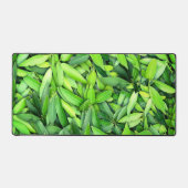 緑豊かな離れグリーン自然模様 – Botanical デスクマット (正面)