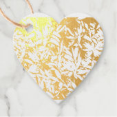 緑豊かな離れグリーン自然模様 – Botanical フェイバータグ (正面)