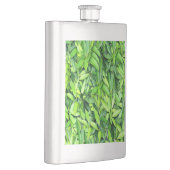 緑豊かな離れグリーン自然模様 – Botanical フラスク (右)