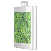 緑豊かな離れグリーン自然模様 – Botanical フラスク (左)