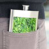 緑豊かな離れグリーン自然模様 – Botanical フラスク (インサイチュ)