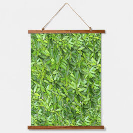 緑豊かな離れグリーン自然模様 – Botanical 吊り下げ型タペストリー