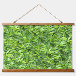 緑豊かな離れグリーン自然模様 – Botanical 吊り下げ型タペストリー