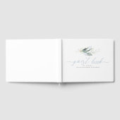 緑豊かな青葉の結婚 ゲストブック (全面)