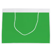 緑豊かな風景が密集した緑の木々で満たされている、 ラージペーパーバッグ (正面)