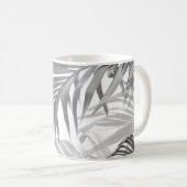 緑豊カリブのかなヤシのコラージュ#1 #tropical #wall コーヒーマグカップ (正面右)