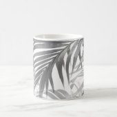 緑豊カリブのかなヤシのコラージュ#1 #tropical #wall コーヒーマグカップ (中央)