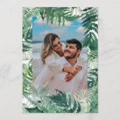 緑豊モダンかな水彩写真 セーブザデート (裏面)