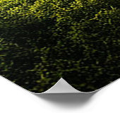 緑豊鮮やかかなエイリアン景観 ポスター (角)