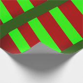 緑赤キャンドルグリーン包装紙 ラッピングペーパー (角)