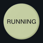 緑走食洗機磁石 マグネット<br><div class="desc">"ミニマル走食洗機"のキッチンマグネットとセージの緑の背景とキッチン救済団体や組織。テキスカスタマイズト付き。</div>