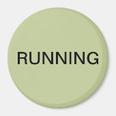 緑走食洗機磁石 マグネット (正面)