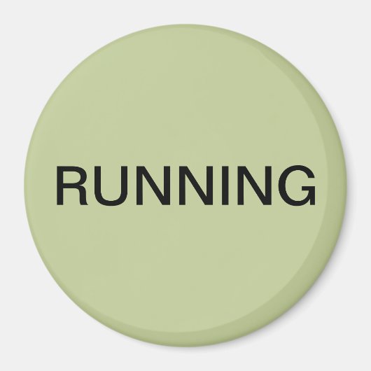 緑走食洗機磁石 マグネット (正面)