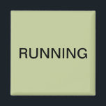 緑走食洗機磁石 マグネット<br><div class="desc">"ミニマル走食洗機"のキッチンマグネットとセージの緑の背景とキッチン救済団体や組織。テキスカスタマイズト付き。</div>