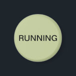 緑走食洗機磁石 マグネット<br><div class="desc">"ミニマル走食洗機"のキッチンマグネットとセージの緑の背景とキッチン救済団体や組織。テキスカスタマイズト付き。</div>