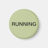 緑走食洗機磁石 マグネット (正面)