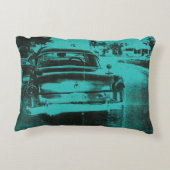 緑車 アクセントクッション (裏面)