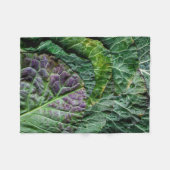 緑野菜 フリースブランケット (正面(横))