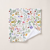 緑金ゴールド青葉色 バスタオルセット (ウォッシュタオル)