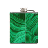 緑鉱物マラカイト フラスク (裏面)