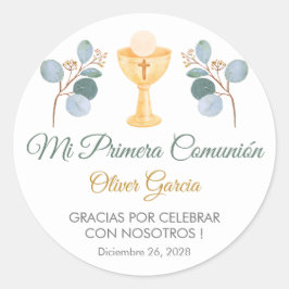 緑離れのがスペインの可愛い ラウンドシール