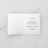 緑離れのサンキューカード サンキューカード (内部)