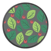 緑離れの果実，赤い果実，のパタ離れーン アイスホッケーパック (正面)