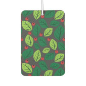 緑離れの果実，赤い果実，のパタ離れーン カーエアーフレッシュナー (正面)