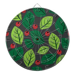 緑離れの果実，赤い果実，のパタ離れーン ダーツボード