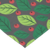 緑離れの果実，赤い果実，のパタ離れーン テーブルクロス (アングル)