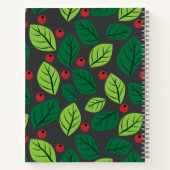 緑離れの果実，赤い果実，のパタ離れーン ノートブック (裏面)