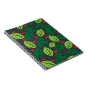 緑離れの果実，赤い果実，のパタ離れーン ノートブック (右側)