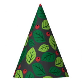 緑離れの果実，赤い果実，のパタ離れーン パーティーハット