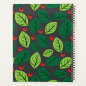 緑離れの果実，赤い果実，のパタ離れーン プランナー手帳 (裏面)