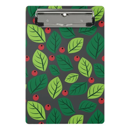 緑離れの果実，赤い果実，のパタ離れーン ミニクリップボード (正面)
