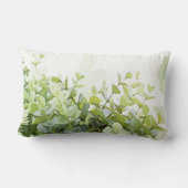 緑離れの緑 ランバークッション (裏面)