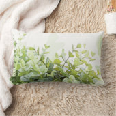 緑離れの緑 ランバークッション (ブランケット)