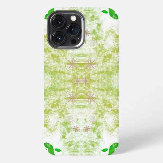 緑離れのiPhoneケース iPhoneケース (裏面)