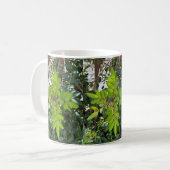 緑離れのMug - Botanical Photo from Tenerife コーヒーマグカップ (正面左)