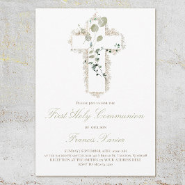 緑離れ白十字聖餐式 招待状