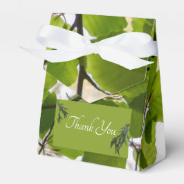 緑離れ結婚のテント フェイバーボックス