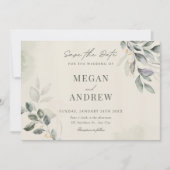 緑離れ結婚の セーブザデート (正面)