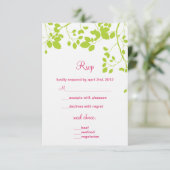 緑離れ色 – rsvpカード (スタンド正面)