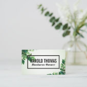 緑離れ | 自然 | 植物 名刺 (スタンド正面)