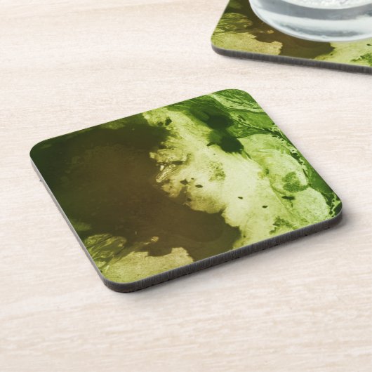 緑霜の降りた コースター (左側)