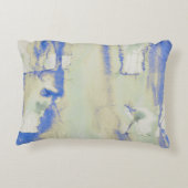 緑青の淡い色のデカデンス水色 アクセントクッション (裏面)