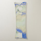 緑青の淡い色のデカデンス水色 ボディピロー (正面縦)