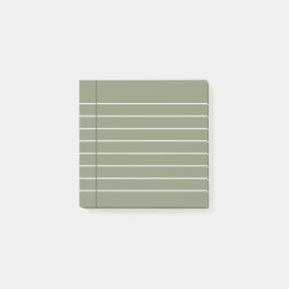 緑青の裏打ち付き紙付きポストイットノート ポストイット