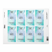 緑青インキ青大豆ワックスメルトラベル ラベル (フルシート)