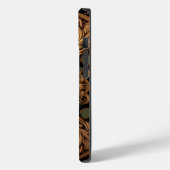 緑青ブロンズの装飾的な格子模様の装飾 Case-Mate iPhoneケース (裏面 / 左)